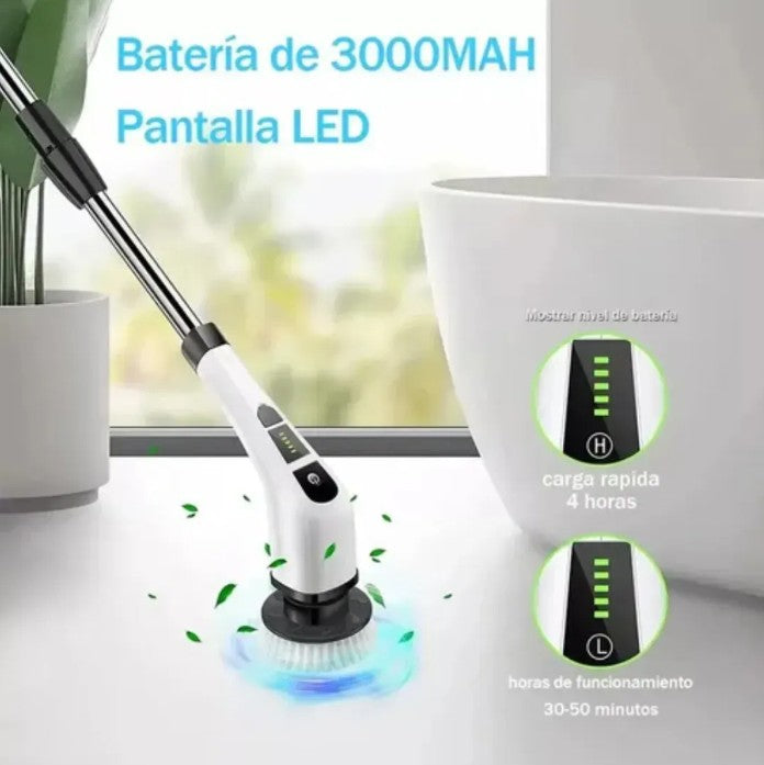 Limpieza Profesional en Casa con el Cepillo Multifuncional 9 en 1
