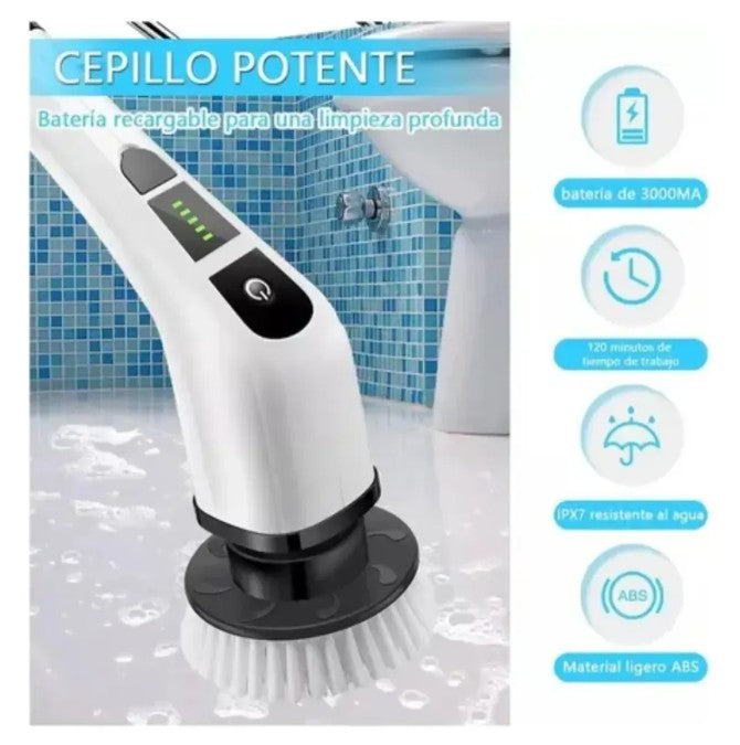 Limpieza Profesional en Casa con el Cepillo Multifuncional 9 en 1